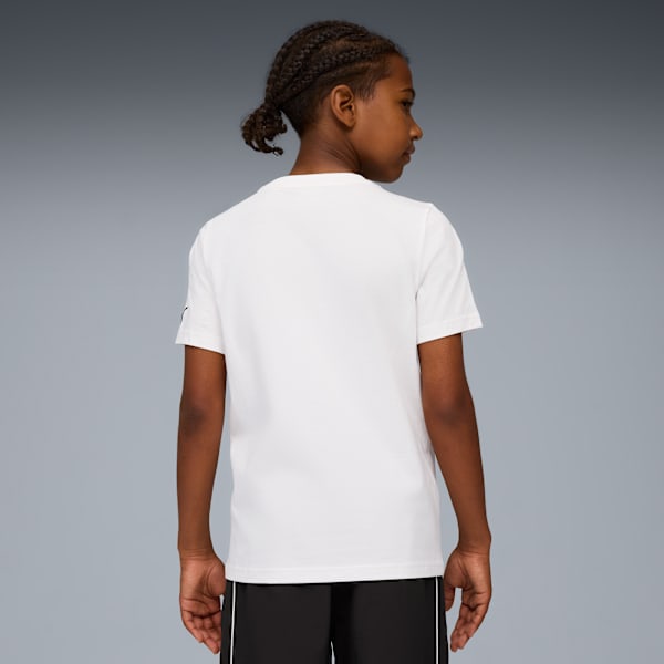 SUPER PUMA Graphic Tee Youth, PUMA White, extralarge