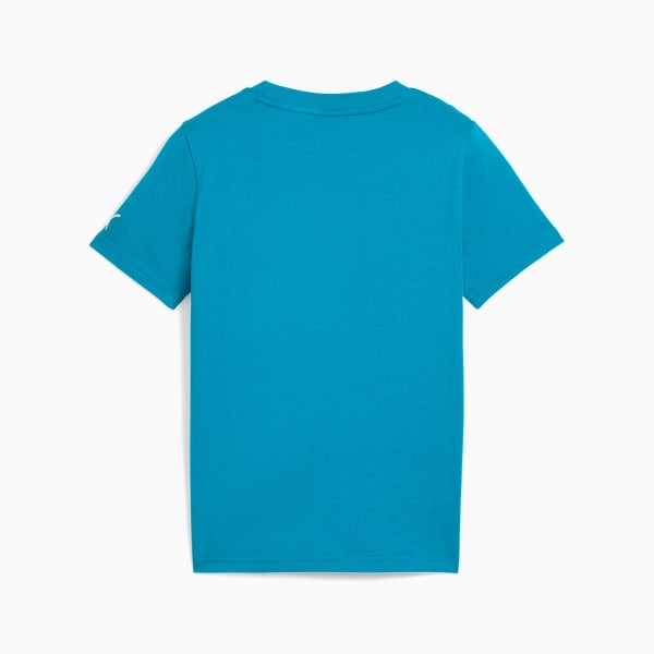 Super PUMA Graphic Tee Youth, Tropical Blue, extralarge