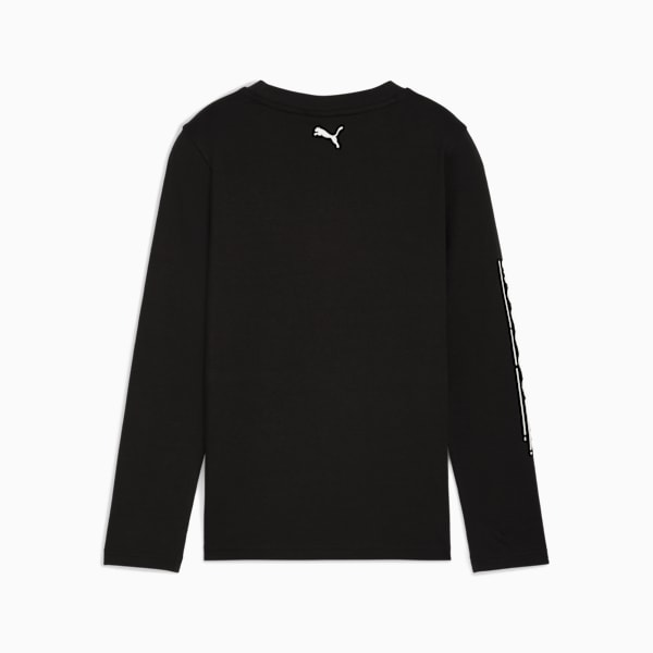 SUPER PUMA Longsleeve Tee Youth, PUMA Black, extralarge
