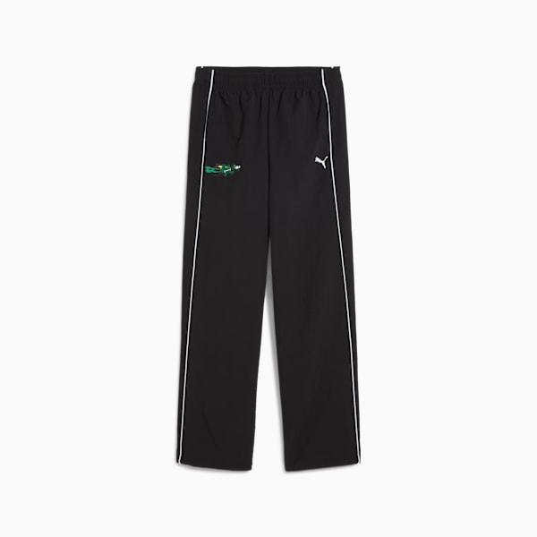 Super PUMA T7 Woven Pants Youth, PUMA Black, extralarge