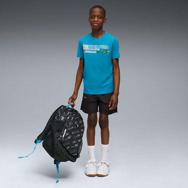 SUPER PUMA Woven Shorts Youth, PUMA Black, extralarge