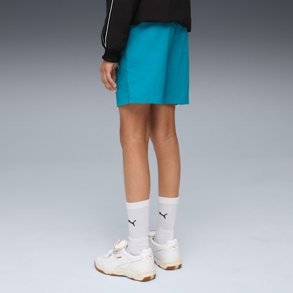 SUPER PUMA Woven Shorts Youth, Tropical Blue, extralarge