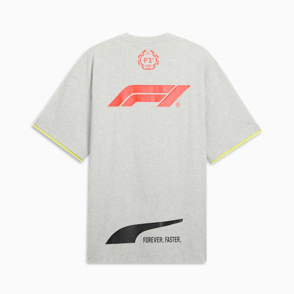 F1® Racing Motorsport Men's Tee, Light Gray Heather, extralarge
