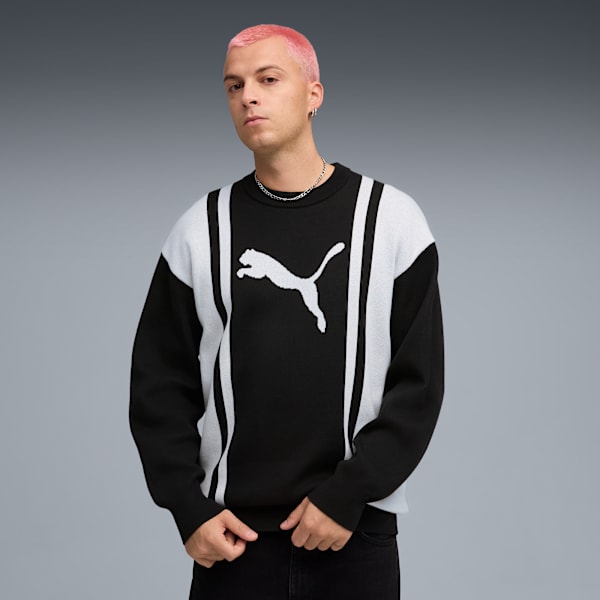 FUTURE.PUMA.ARCHIVE Sweater Unisex, PUMA Black-PUMA White, extralarge