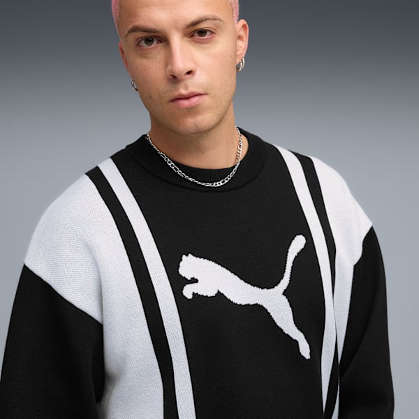 FUTURE.PUMA.ARCHIVE Sweater Unisex, PUMA Black-PUMA White, extralarge