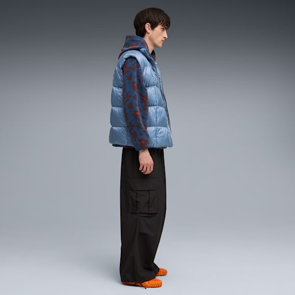 MMQ Pertex Puffer Vest Men, Cool Blue, extralarge