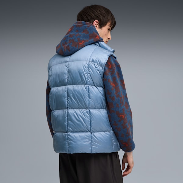 MMQ Pertex Puffer Vest Men, Cool Blue, extralarge