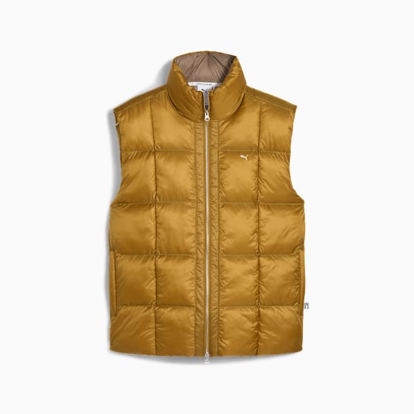 MMQ Pertex Puffer Vest Men, Honey Butter, extralarge