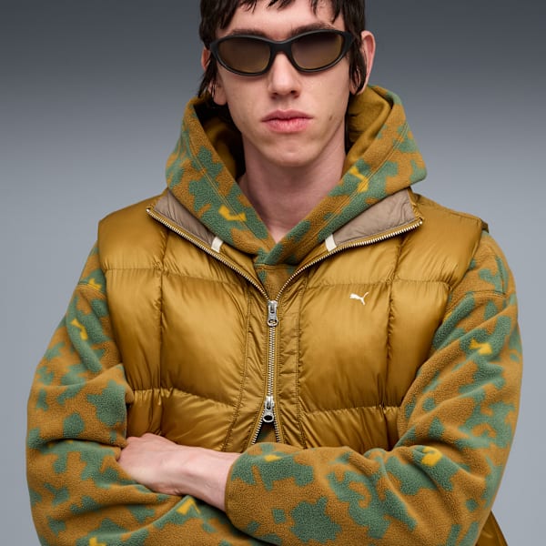 MMQ Pertex Puffer Vest Men, Honey Butter, extralarge