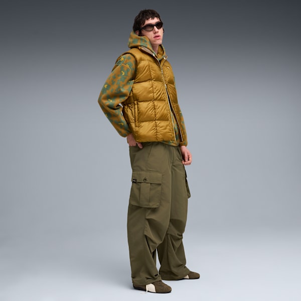 MMQ Pertex Puffer Vest Men, Honey Butter, extralarge