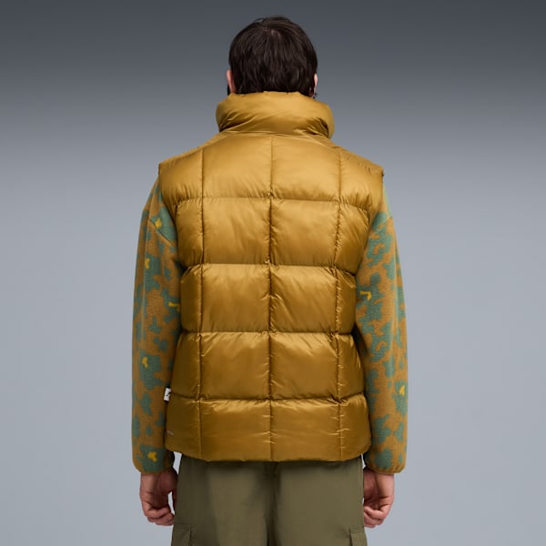MMQ Pertex Puffer Vest Men, Honey Butter, extralarge