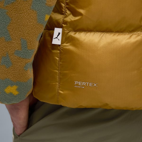 MMQ Pertex Puffer Vest Men, Honey Butter, extralarge