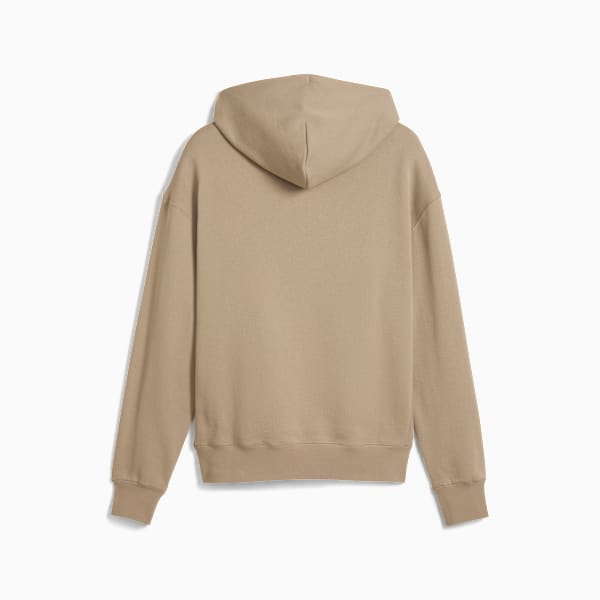 MMQ Men's Relaxed Cotton Hoodie, Ice Coffee, extralarge-IND