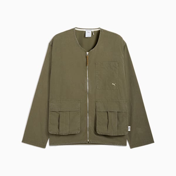 Sobrecamisa MMQ para hombre, Loden Green, extralarge