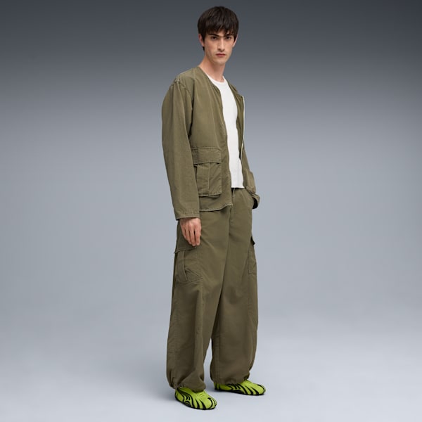Sobrecamisa MMQ para hombre, Loden Green, extralarge