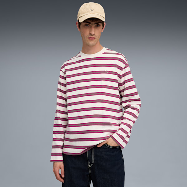 MMQ Long Sleeve Top Men, Berry, extralarge-GBR
