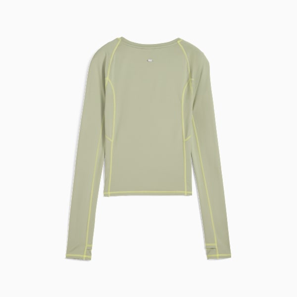YONA Tight Long Sleeve Top Women, Lux Army, extralarge-GBR