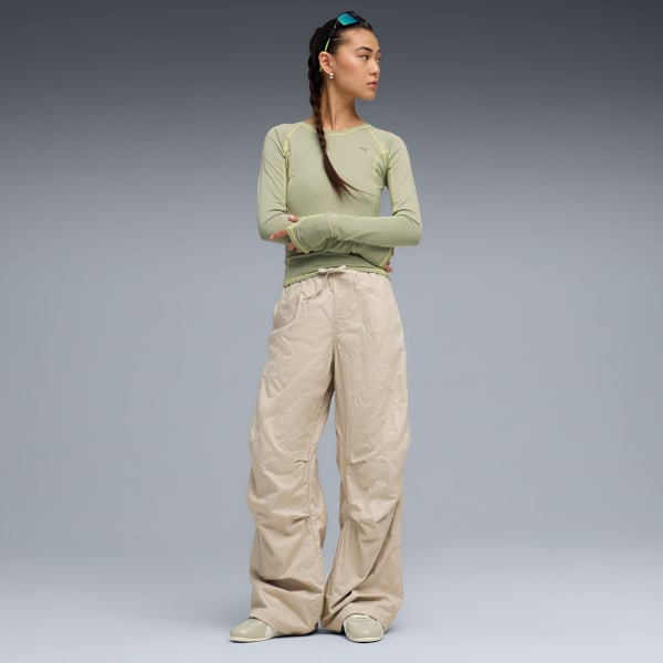 YONA Tight Long Sleeve Top Women, Lux Army, extralarge-GBR