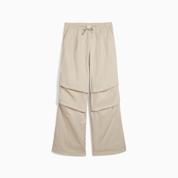 YONA Women's Relaxed Fit Parachute Pants, Desert Dust, extralarge-IND