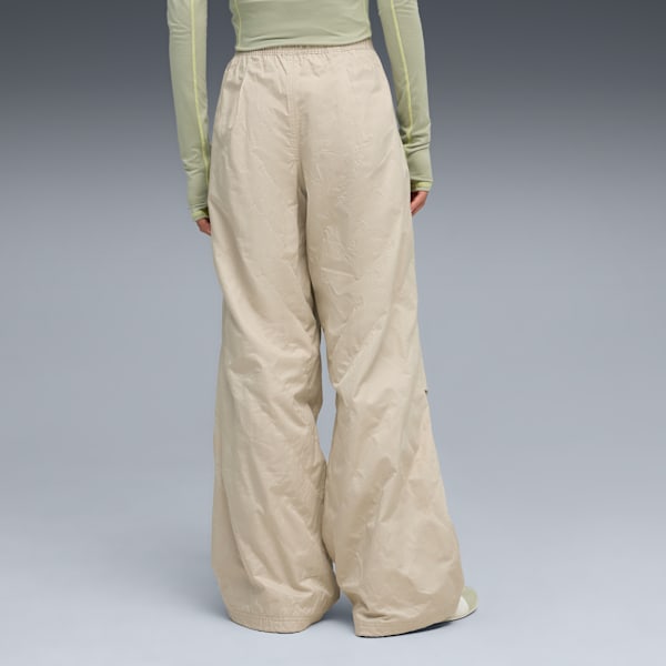 YONA Women's Relaxed Fit Parachute Pants, Desert Dust, extralarge-IND