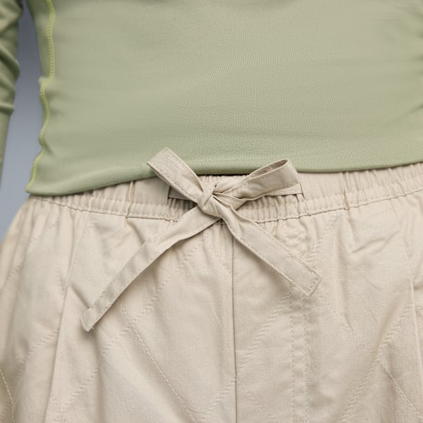 YONA Women's Relaxed Fit Parachute Pants, Desert Dust, extralarge-IND