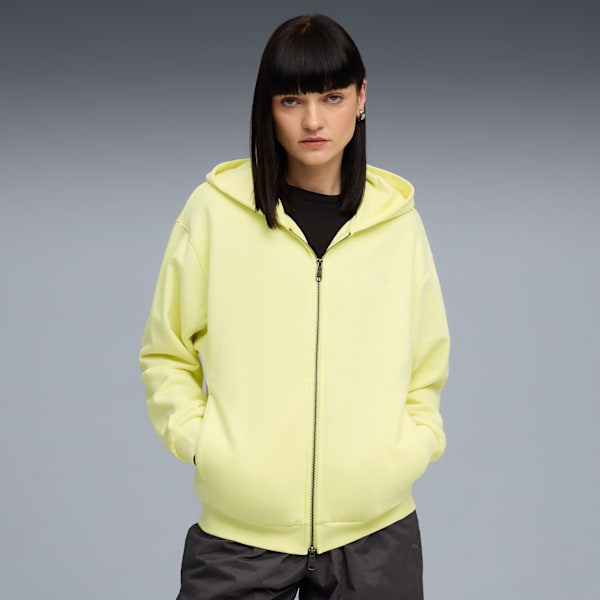 YONA Full-Zip Hoodie Women, Gold Moon, extralarge-GBR