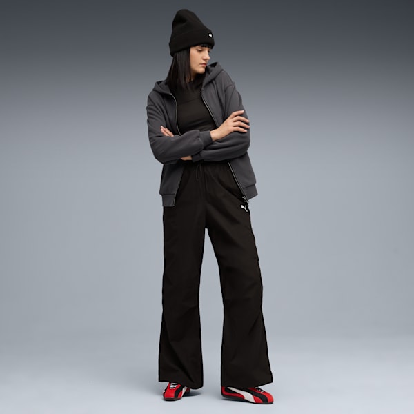 Sudadera con capucha y cremallera para mujer Yona, Dusky Gray, extralarge
