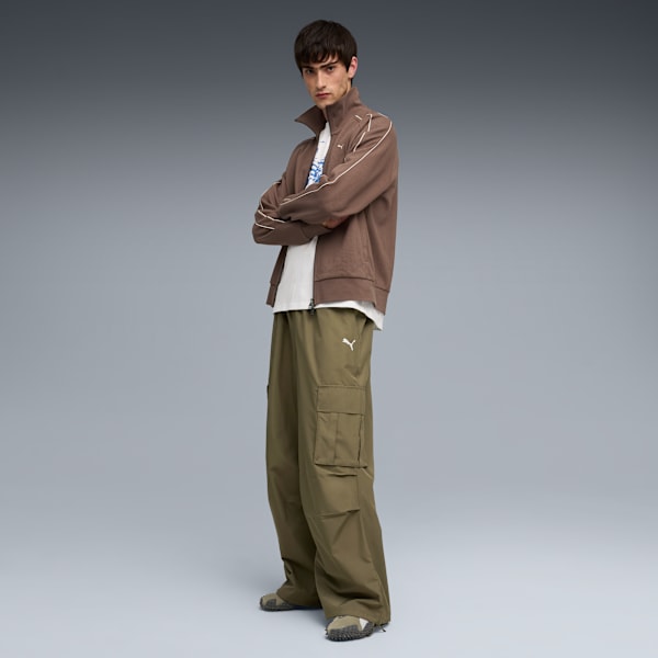 T7 Track Jacket Men, Flat Bronze, extralarge