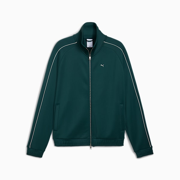 T7 Track Jacket Men, Green Terrain, extralarge