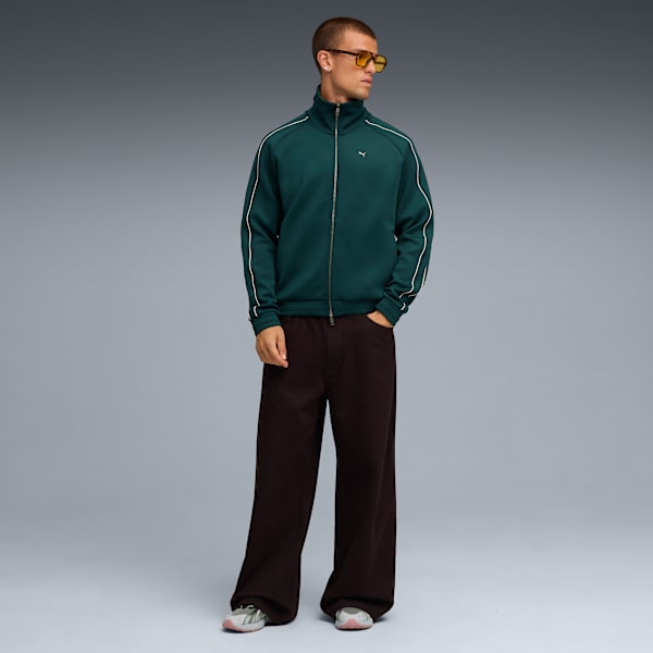 T7 Track Jacket Men, Green Terrain, extralarge