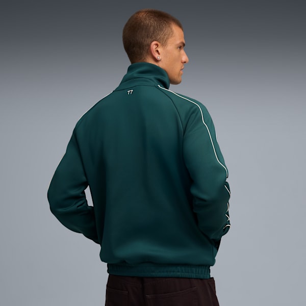 T7 Track Jacket Men, Green Terrain, extralarge