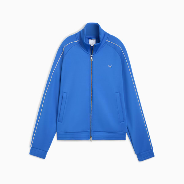 T7 Track Jacket Women, Mountain Blue, extralarge