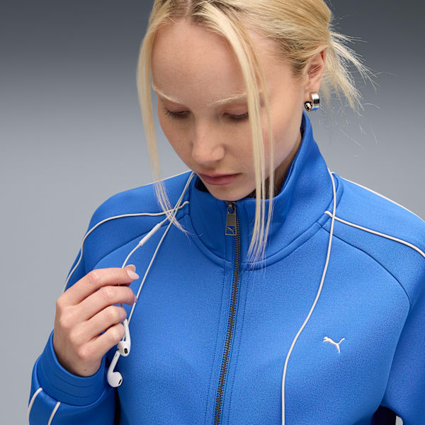 T7 Track Jacket Women, Mountain Blue, extralarge