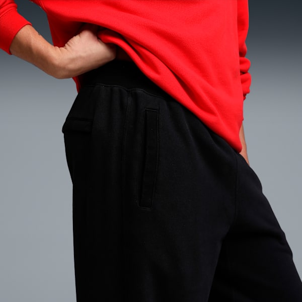 KING Men's Relaxed Fit Cotton Sweatpants, PUMA Black, extralarge-IND