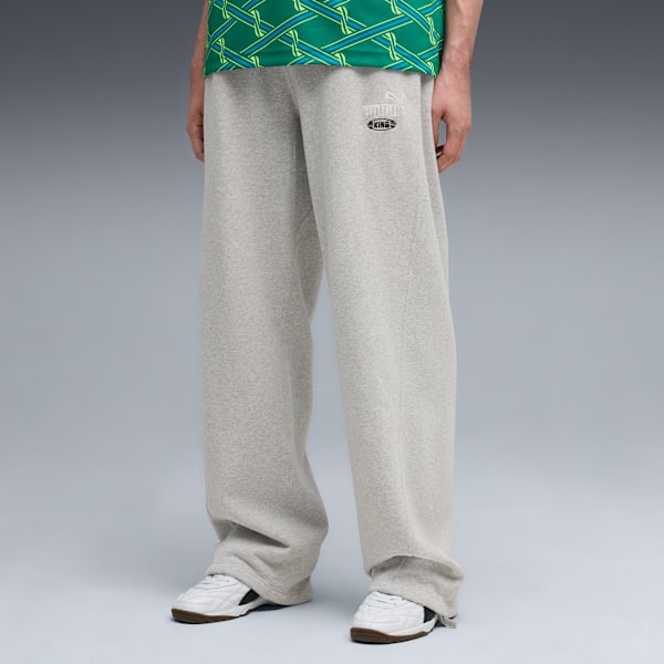 KING Sweatpants Men, Light Gray Heather, extralarge