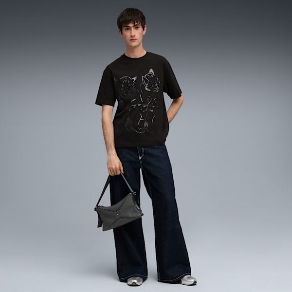 GRAPHIC Tee Men, PUMA Black, extralarge