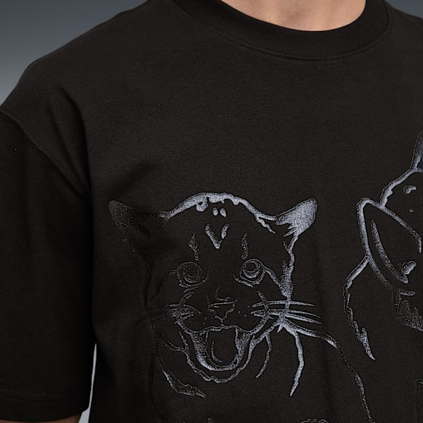 GRAPHIC Tee Men, PUMA Black, extralarge