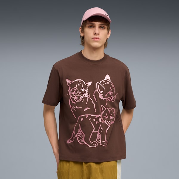 GRAPHIC Tee Men, Espresso Brown, extralarge