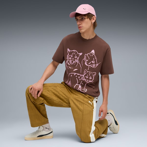 GRAPHIC Tee Men, Espresso Brown, extralarge