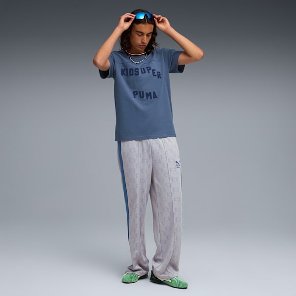 PUMA x KIDSUPER Men's Graphic Tee, Dark Indigo, extralarge-IND