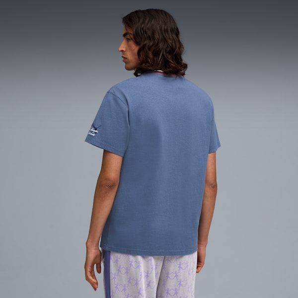 PUMA x KIDSUPER Men's Graphic Tee, Dark Indigo, extralarge-IND