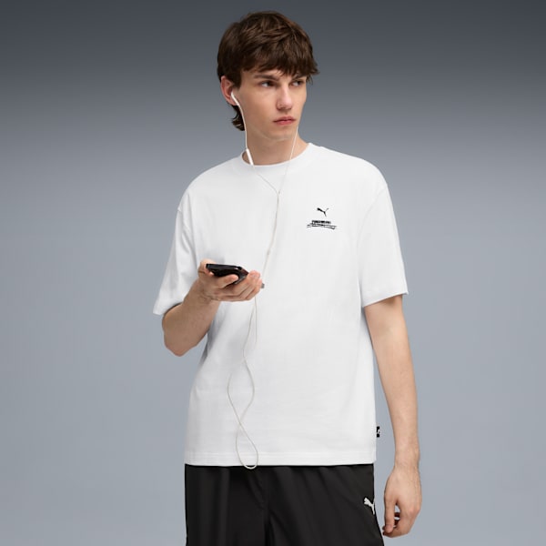 GRAPHIC Tee Men, PUMA White, extralarge