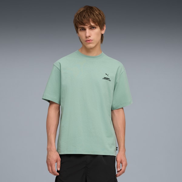 GRAPHIC Tee Men, Light Moss, extralarge