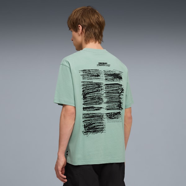 GRAPHIC Tee Men, Light Moss, extralarge