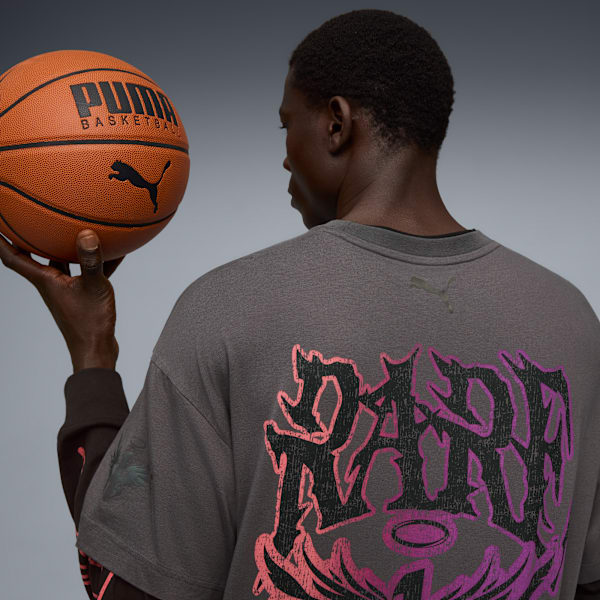 LaMelo Men's World Tournament Long Sleeve Tee, Dusky Gray, extralarge-IND