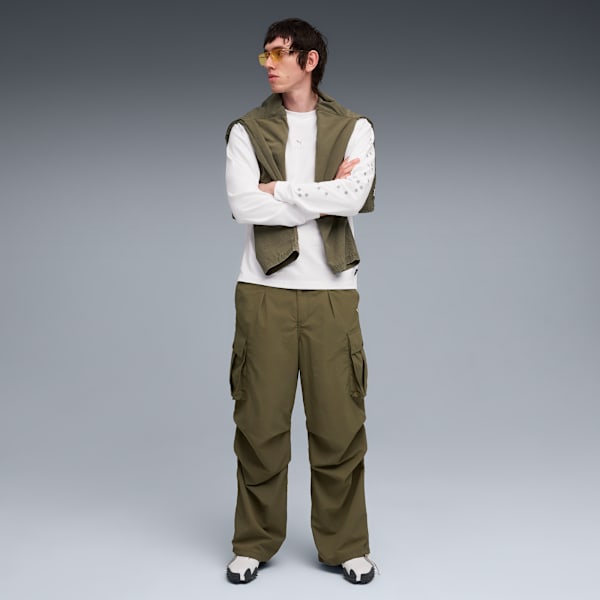 GRAPHIC Long Sleeve Top Men, PUMA White, extralarge