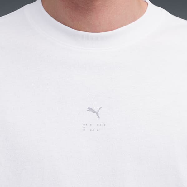 GRAPHIC Long Sleeve Top Men, PUMA White, extralarge