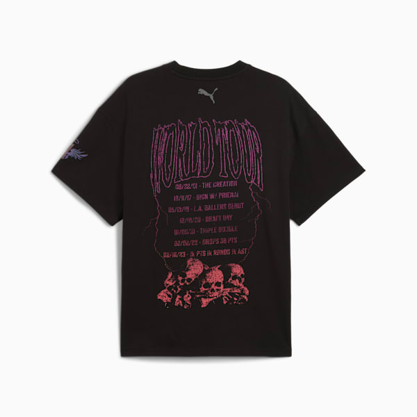 Lamelo Ball World Tour-nament Men's Basketball Tee, PUMA Black, extralarge