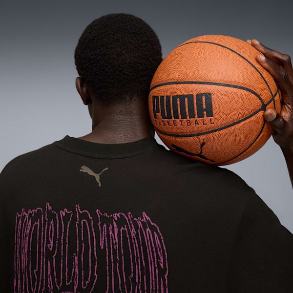Lamelo Ball World Tour-nament Men's Basketball Tee, PUMA Black, extralarge