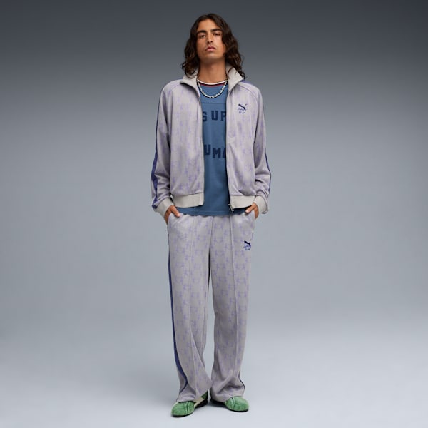 PUMA x KIDSUPER T7 Pants Unisex, Gray Echo-AOP, extralarge